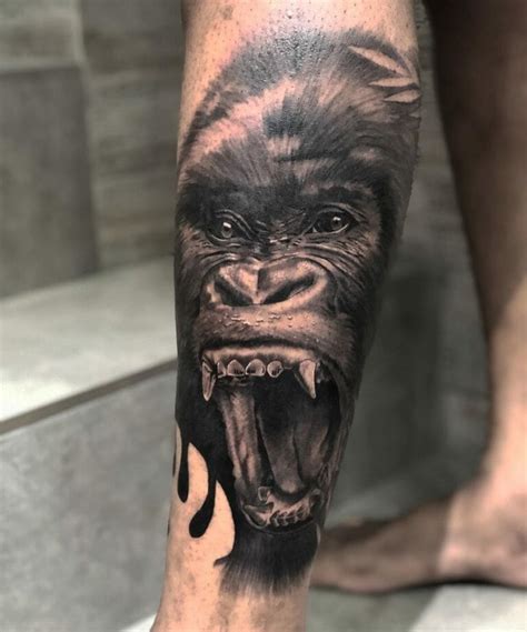 tattoo gorilla|101 Best Gorilla Tattoos You Have Never Seen。